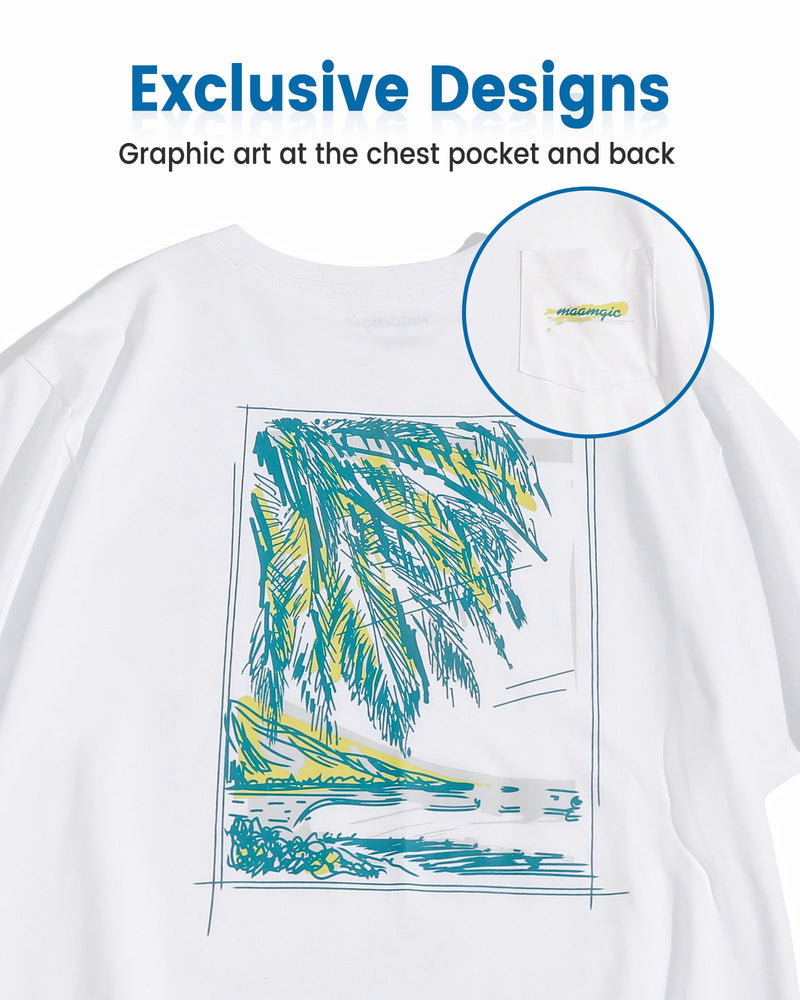 Coconut Tree Painting T-Shirt