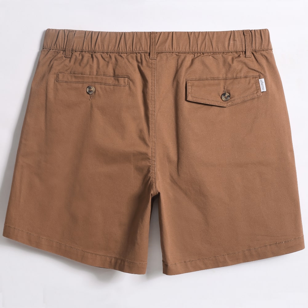 Maamgic-5.5InchCottonCasualWearShorts-brown_3