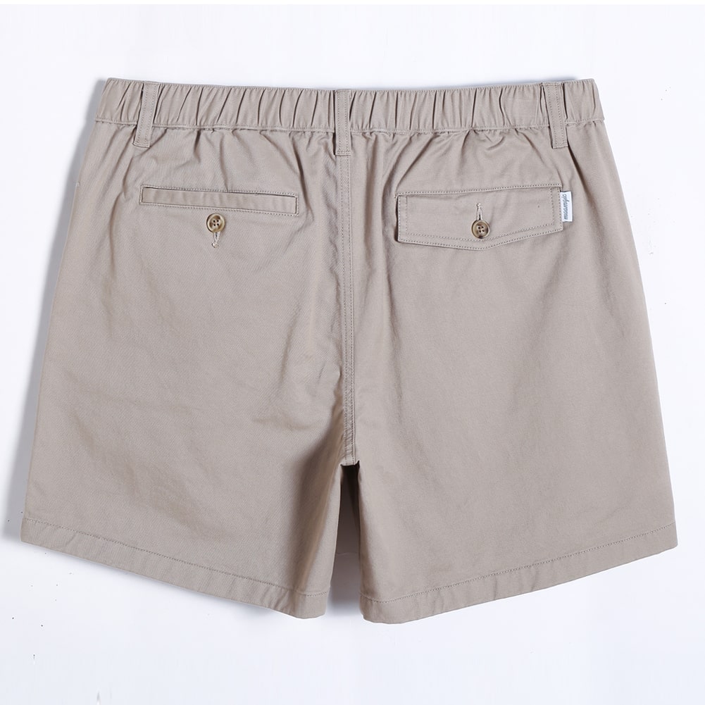 Maamgic-5.5InchCottonCasualWearShorts-khaki_3