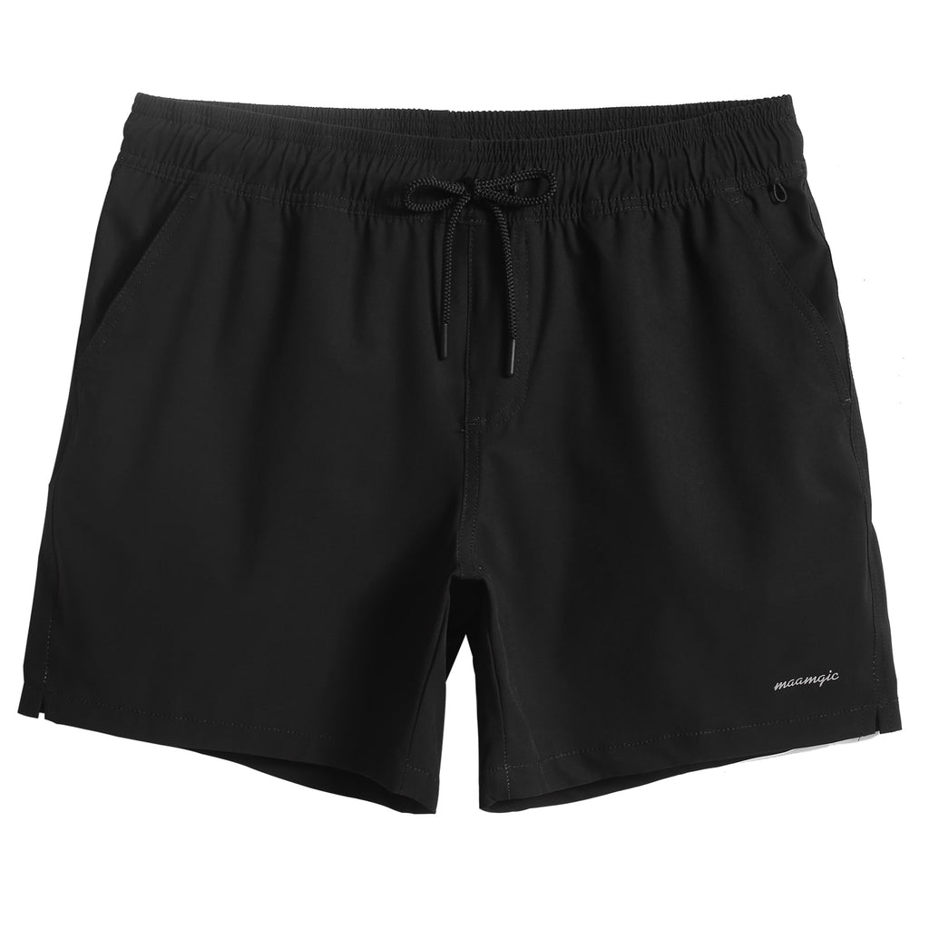 Maamgic-5.5InchInseamAmphibiousGymSwimSportShorts-black_1