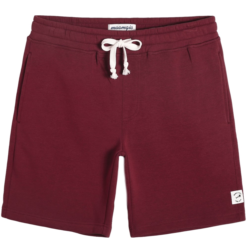 Maamgic_9InchKnittedCasualshorts-wine_3