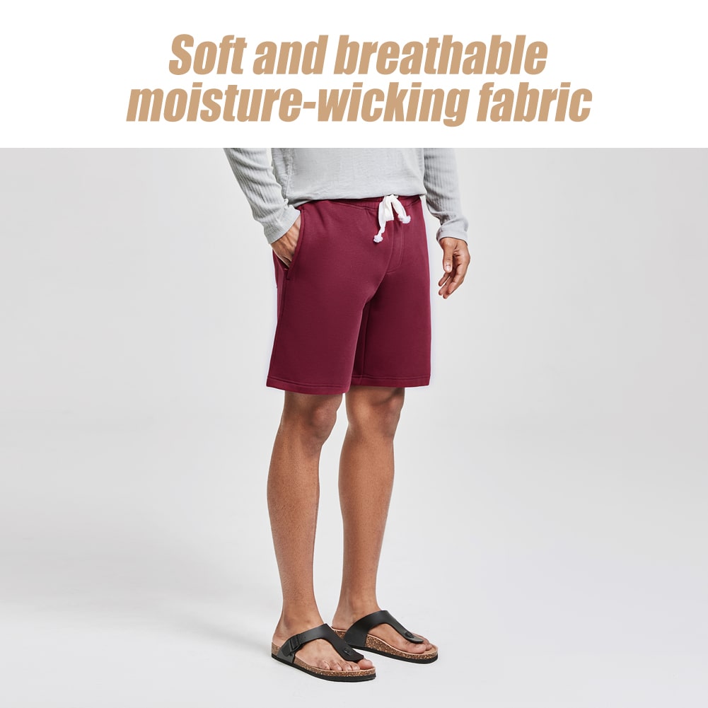 Maamgic_9InchKnittedCasualshorts-wine_4