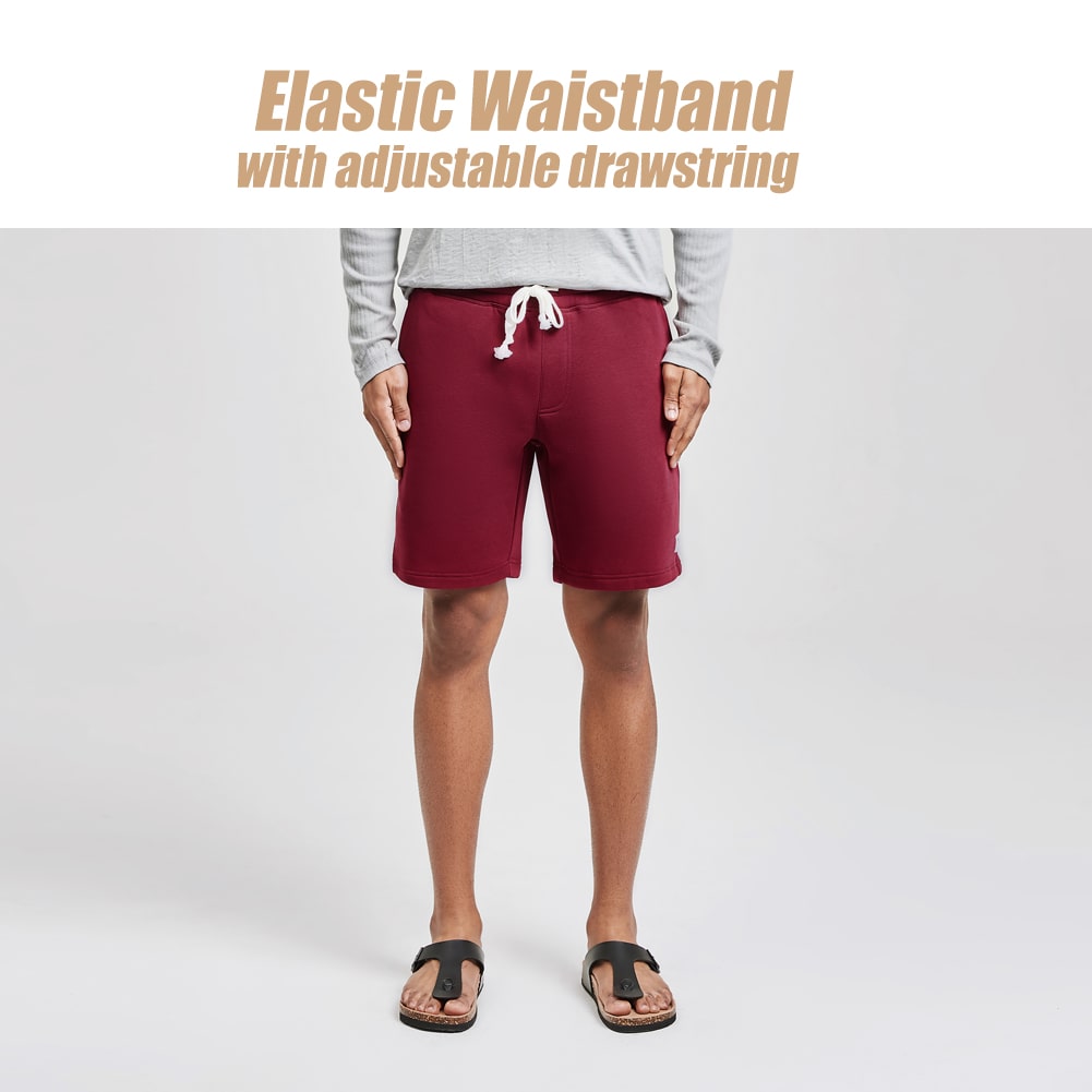 Maamgic_9InchKnittedCasualshorts-wine_5