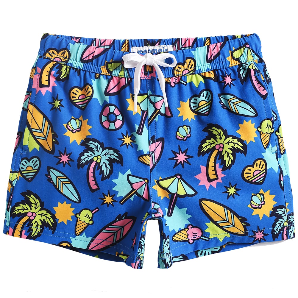 Maamgic_BoysBlueSurfboardStretchSwimTrunks_2