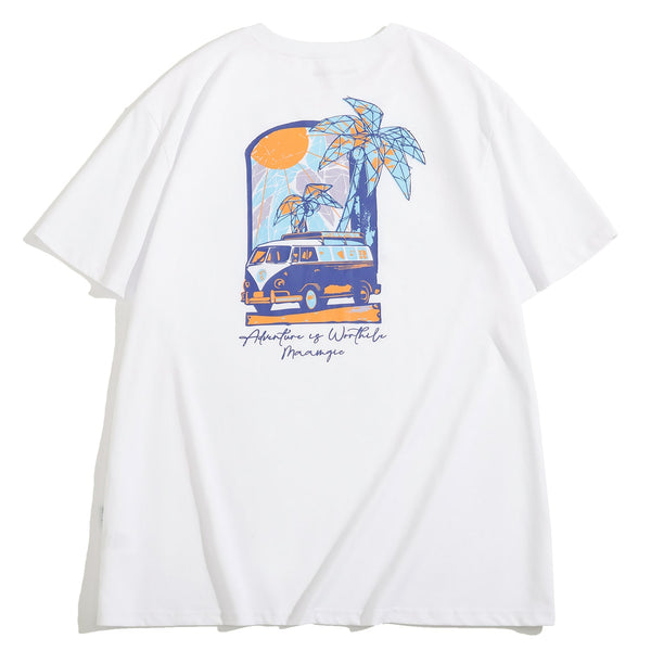 Summer Travel Bus T-Shirt
