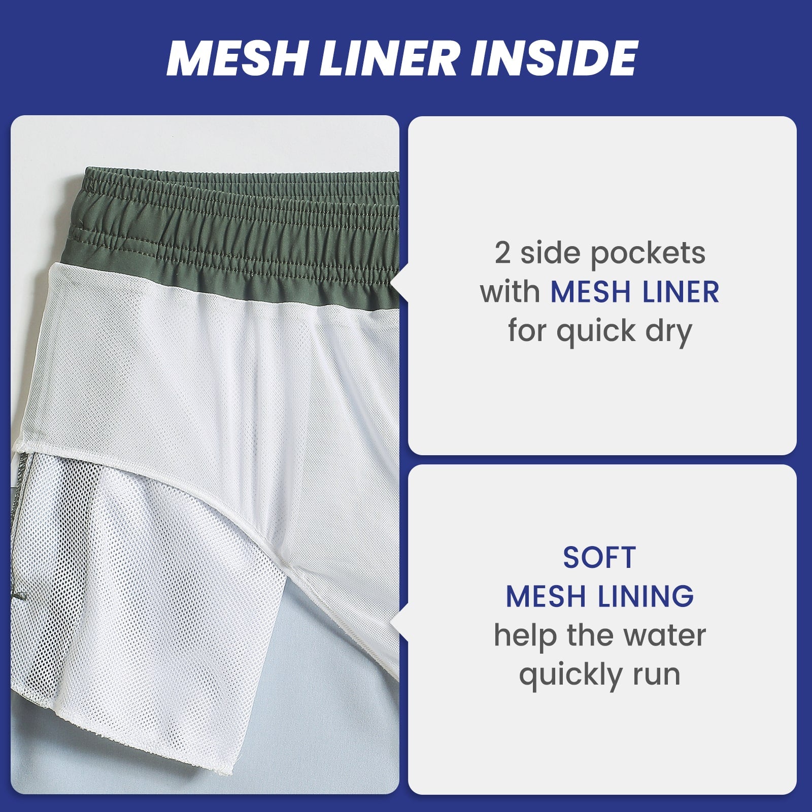 swim trunks inside